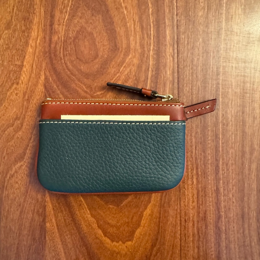 Dooney & Bourke Hunter Green Coin Purse - Picture 3 of 3